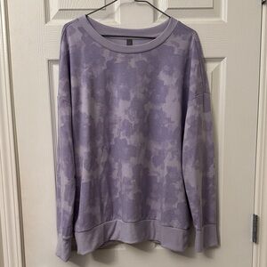 Purple tie-dye Sweatshirt